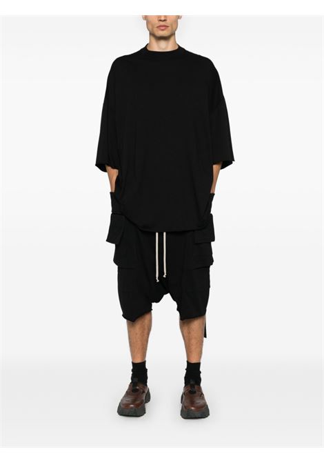 T-shirt Tommy T in nero Rick Owens DRKSHDW - uomo RICK OWENS DRKSHDW | DU02D2259RN09